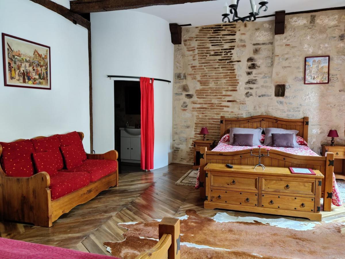 Chambres D'Hotes L'Escuelle Des Chevaliers Cordes-sur-Ciel Bagian luar foto
